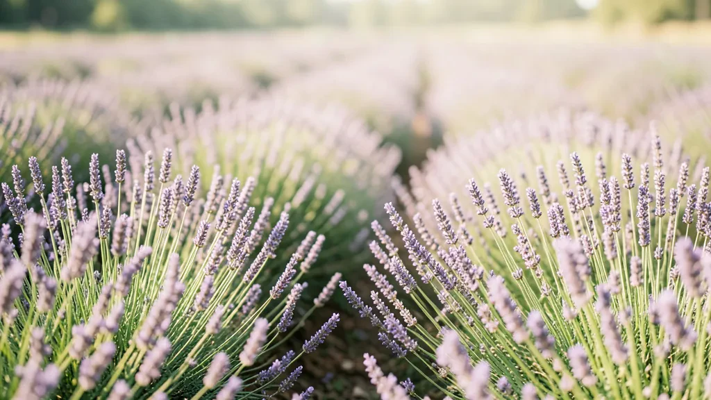 Lush sunlit forest canopy